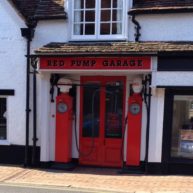 red pump garage Great Missenden